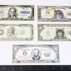 LOT OF 5 NOVELTY BILLS
