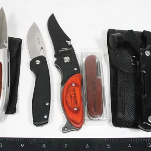 LOT OF POCKET KNIVES, ONE IS BUCK BRAND