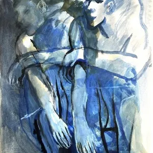 GHITTA CAISERMAN-ROTH RCA WATERCOLOUR