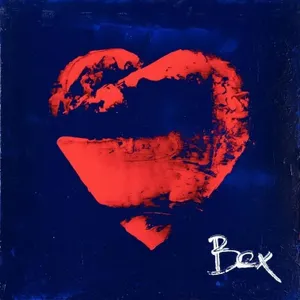 JEAN-PIERRE BEX ABSTRACT HEART PAINTING