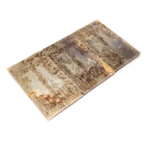 CHINESE ARCHAIC STYLE CARVED HARDSTONE PLAQUES