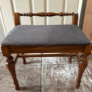 Antique Vanity Bench
