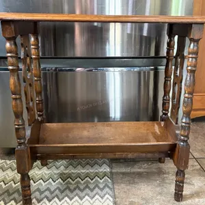 Antique Side Magazine Table