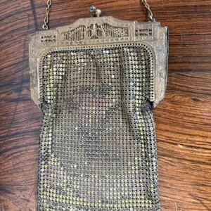 Vintage Metal Mesh Evening Bag