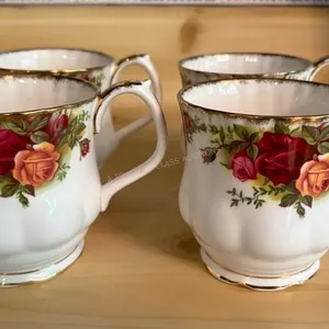 Royal Albert "Old Country Roses" Coffee Mugs