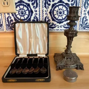 Scottish Thistle Teaspoons Set