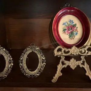 Antique Needlepoint Artwork