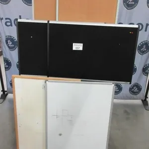 Assorted lot of cork, fabric and white boards