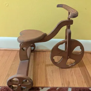Small Wooden Tricycle