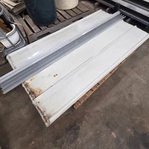 Steel corrugated paneling