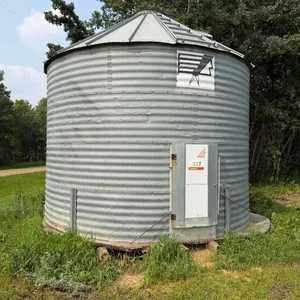 Chief 14’ x 4 Ring Grain Bin, Wood Floor (Marked