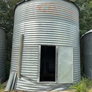 Butler 14’ x 4 Ring Grain Bin, Wood Floor