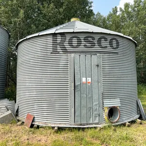 Rosco 19’ x 4 Ring Grain Bin, Wood Floor
 (B4)