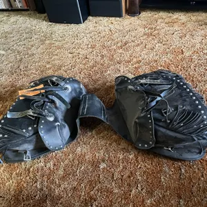 Vintage Harley Davidson Saddle Bags
