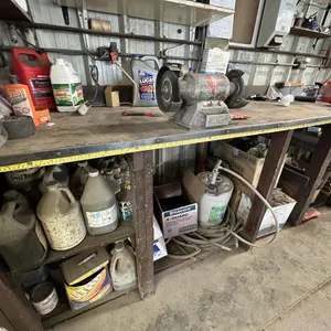 Table of Misc. Shop Tools & Supplies (Table Not Included)
 UNRESERVED