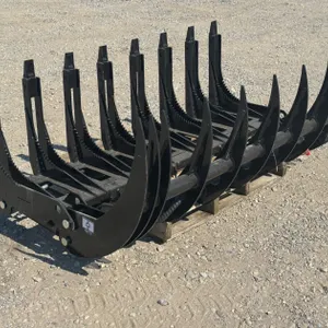 Unused GIYI Skid Steer 72" Curved Log Grabber
