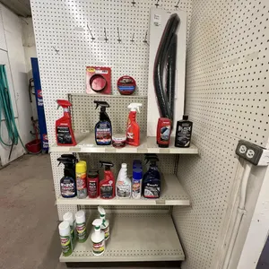 Vehicle Cleaning Products, Exhaust Clamps and Gloves (Shelf Not Included)
 UNRESERVED