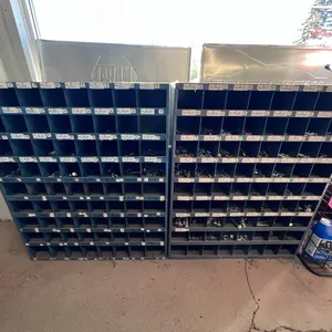 Bolt Bins w/ Assorted Nuts, Bolts & Washers (Shelf Not Included)
 UNRESERVED