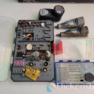 (2) DREMEL 7300'S W/ACCESSORIES & BATTERY CHARGER W/BATTERY