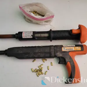 (2) RAMSET MASONARY FASTENERS W/22. CALIBER LOADS