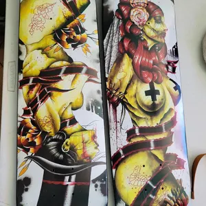(2) SKATEBOARD DECKS