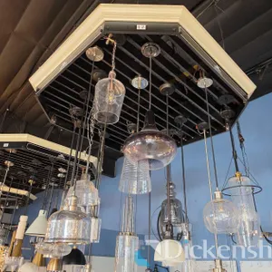 (19) QUOIZEL HANGING LIGHTS