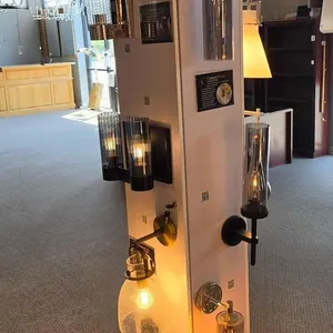 (2) INNOVATIONS & WAC LIGHTING DISPLAY TOWERS