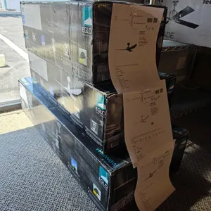 (3) EGLO & TECH LIGHTING BOXED CEILING FANS
