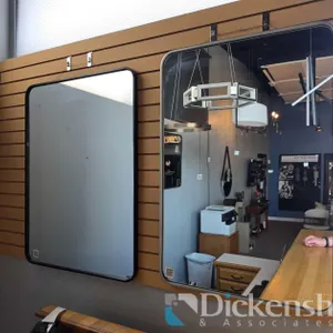 (4) WALL MIRRORS OR LIGHTED MIRROR