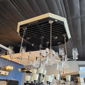 (7) QUOIZEL CHANDELIERS
