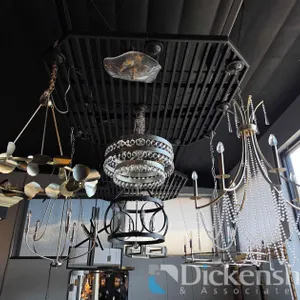 (7) CEILING-MOUNT FIXTURES & CHANDELIERS