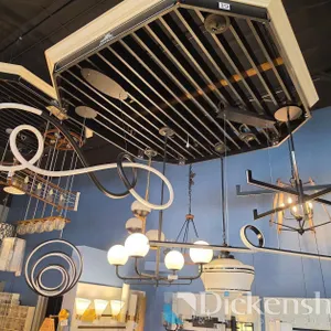 (7) QUOIZEL CHANDELIERS