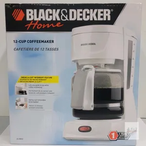 Black & Decker DLX850 12-Cup Drip Coffeemaker with Sneak-A-Cup® Feature