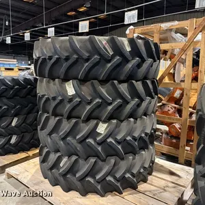 (4) Goodyear LSW480/70R46 tires and wheels
