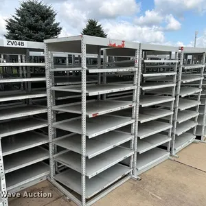 (10) storage shelves