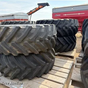 (4) Fendt 1050 tractor tires