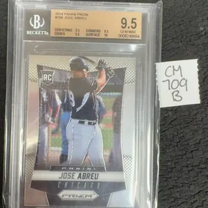 Graded Jose Abreu Rookie Baseball Card