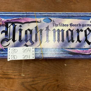Vintage Nightmare Video Board Game by Chieftain Products Inc.