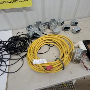 Yellow Heavy-Duty Extension Cord, Black Cable GE Ballast, Conduit Bodies
