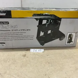 TruePower Heavy-Duty Steel Welding Cart, 27-1/2” L x 15” W x 29” H, 264 lbs Max. Capacity