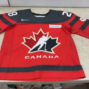 Vintage 2016 Nike Team Canada Olympic Hockey Authentic Pro Jersey #28, Size 50 (Medium)