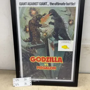 Godzilla vs. Megalon Framed Movie Poster
