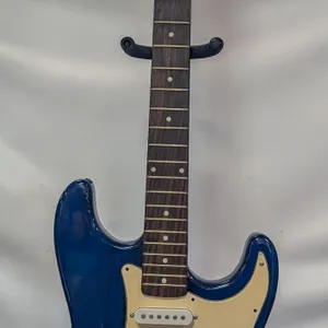 BLUE ELECTRIC GUITAR PROJECT AS IS