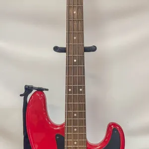 RED SAMICK ELECTRIC BASS GUITAR