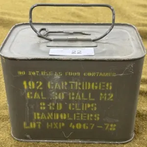 192 rnds .30-06 Military Ammo