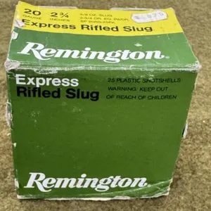 25 rnds Remington 20 ga Slugs
