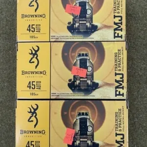 150 rnds Browning .45 Auto Ammo