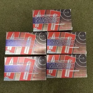 100 rnds Hornady .308 Match Ammo
