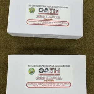40 rnds .338 Lapua Match Ammo