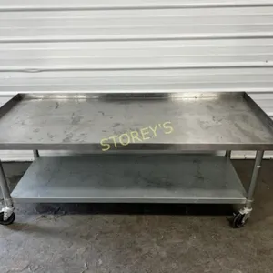 S/S Equipment Stand on Wheels - Size Coming